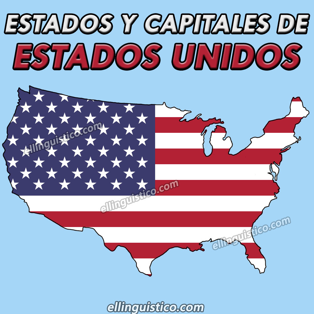 Estados y capitales de Estados Unidos