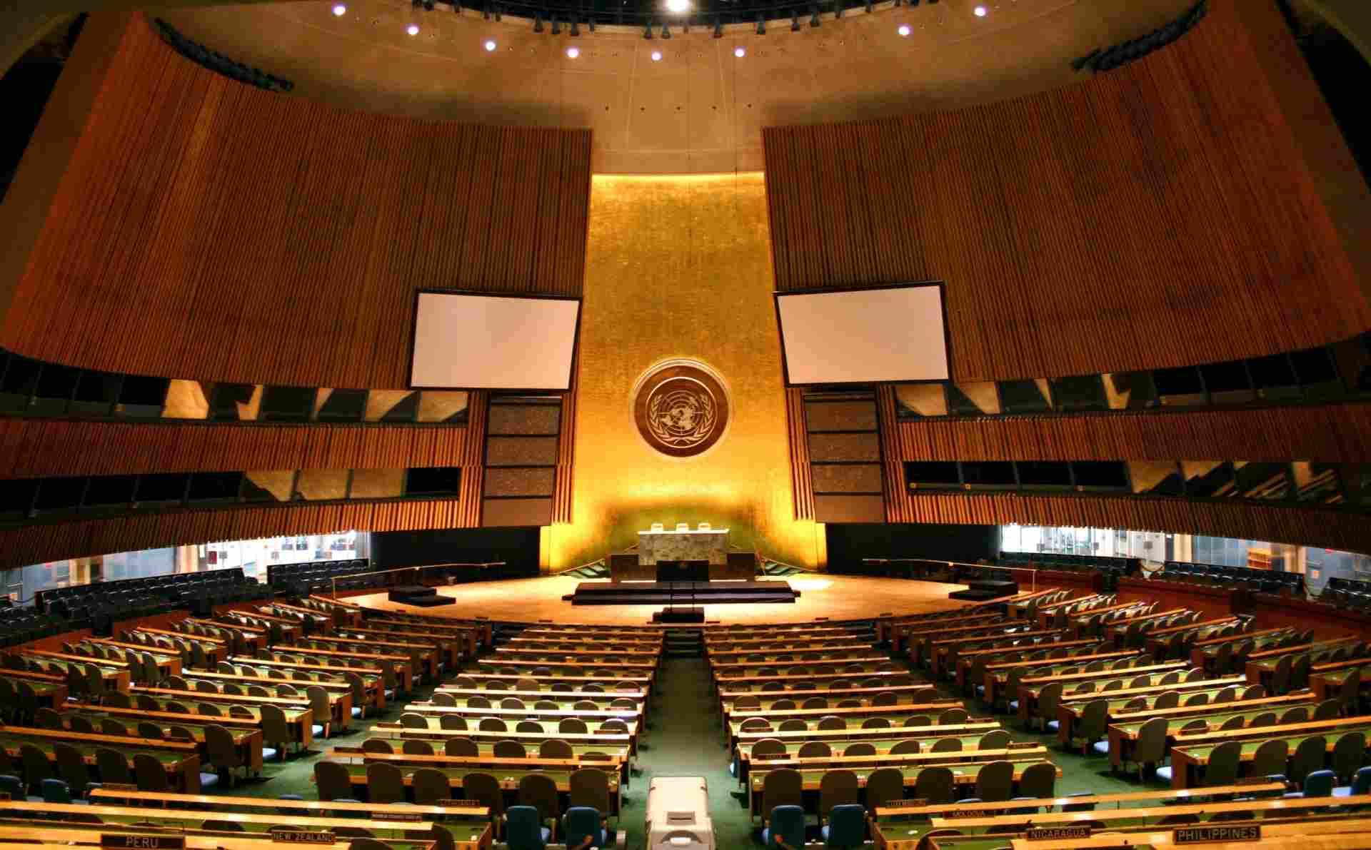 10 funciones de la Asamblea General de la ONU